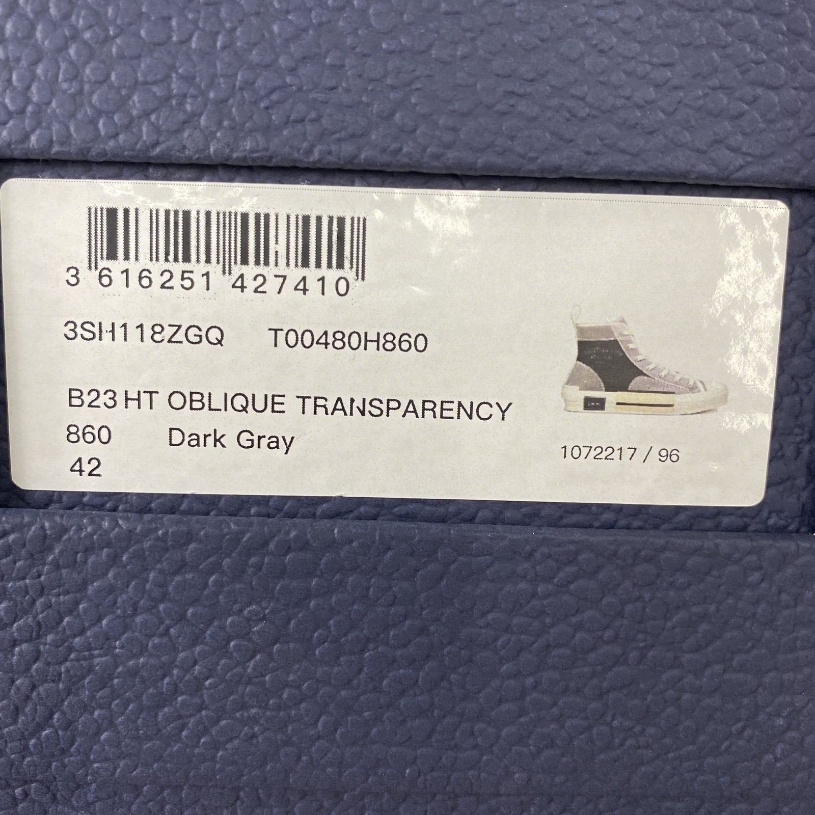 Dior B23 High Top Sneaker 16