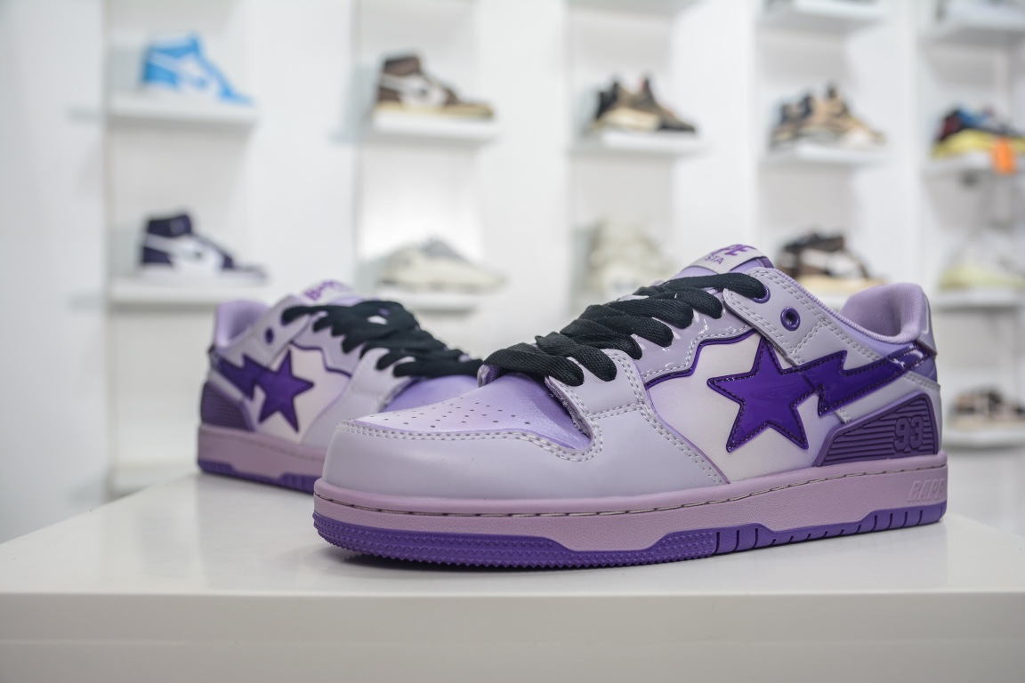 A Bathing Ape Bape SK8 Sta Purple