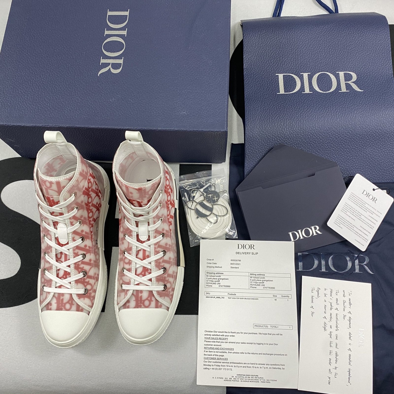 Dior B23 High Top Sneaker 13