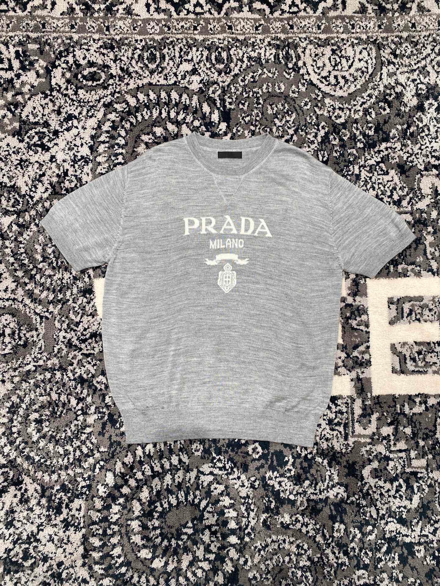 Prada Short Sleeve Sweater