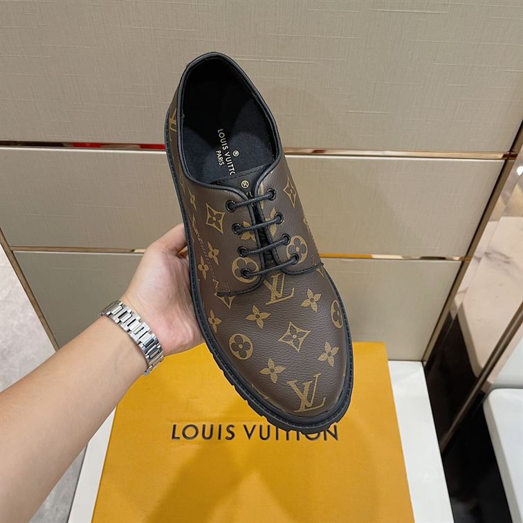 LOUIS VUITTON LV BLACK ICE DERBY MONOGRAM CANVAS   LVS102