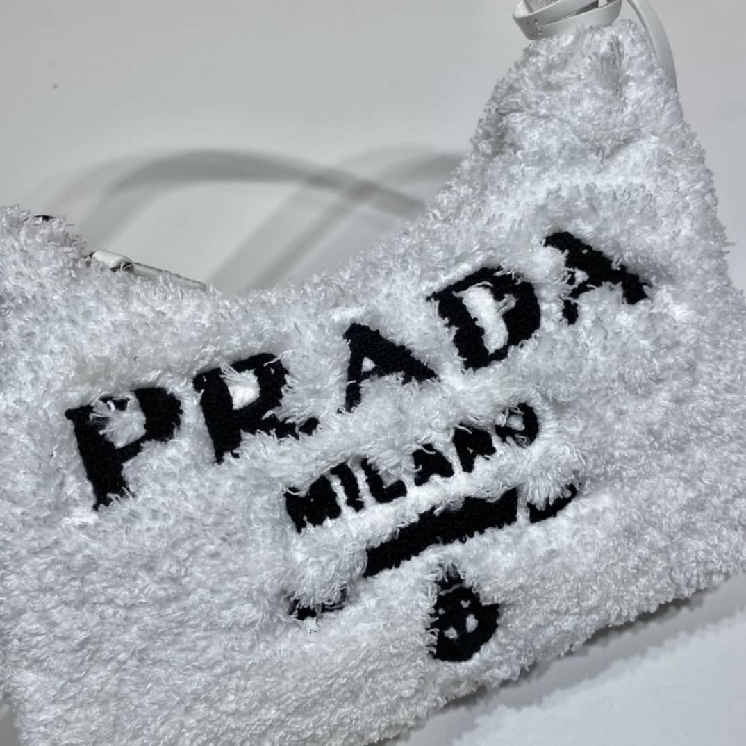 Prada Satin Re-Edition 2000 Crystal Mini Hobo