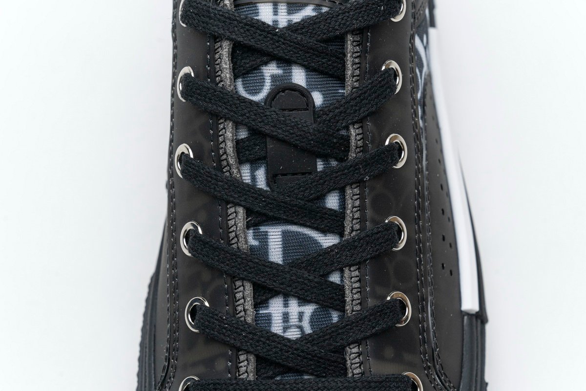 Converse Dupes Dior B23 HT Oblique Transparency Low H565 White Black