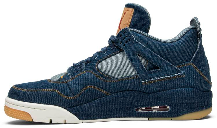 Levi s x Air Jordan 4 Retro  Denim  AO2571-401 Replicas