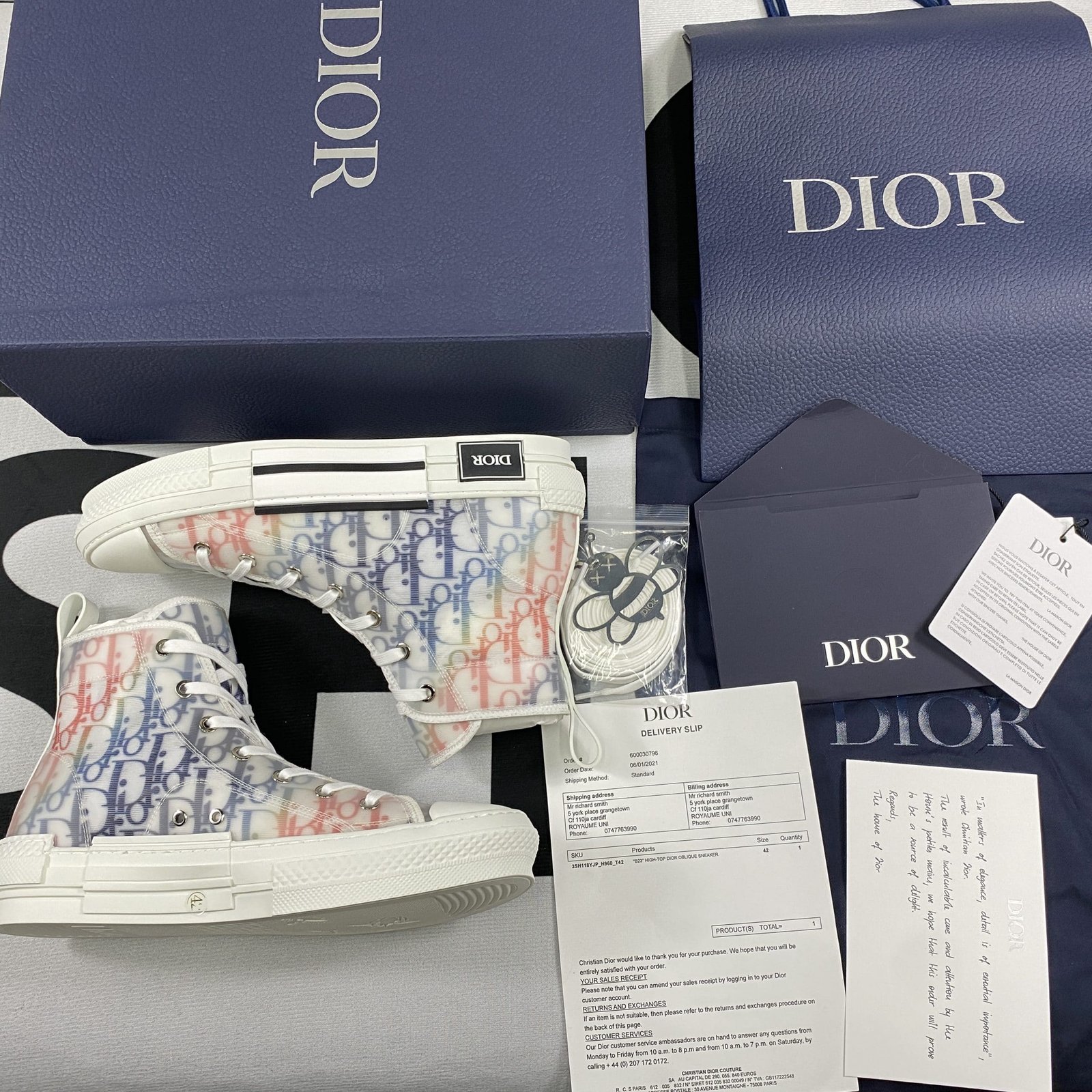 Dior B23 High Top Sneaker 14