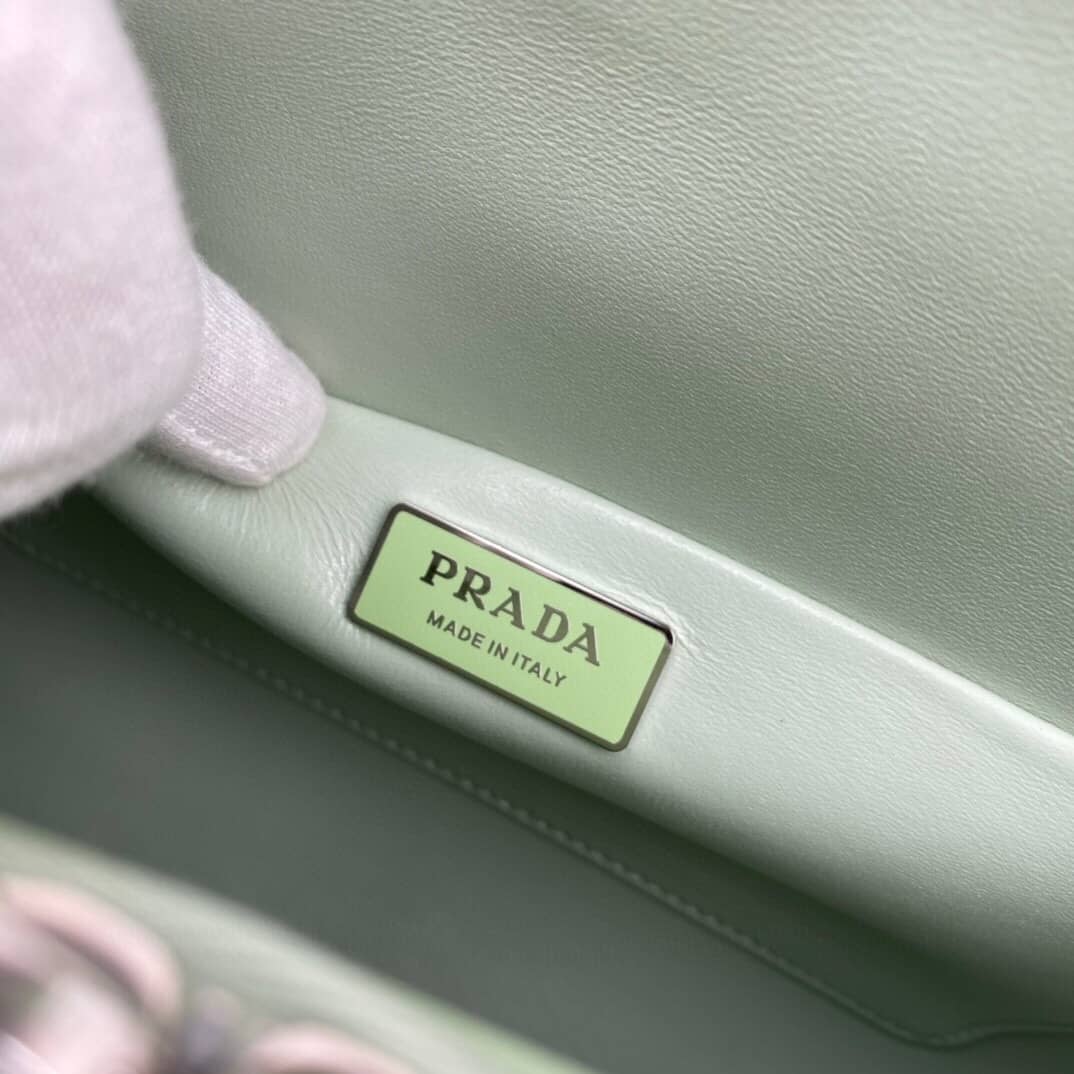 Prada Small Brushed Leather Replica Tote