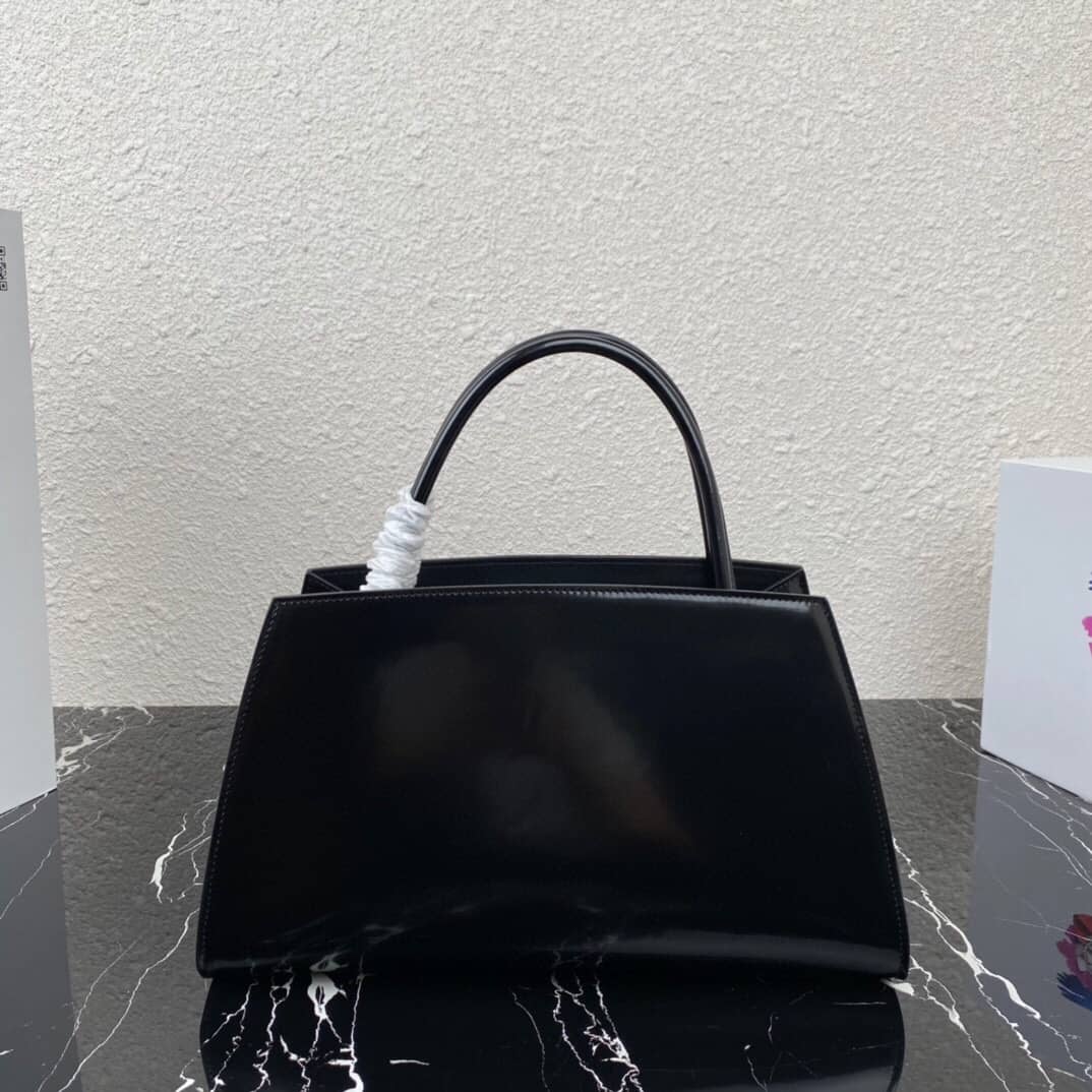 Prada Raffia Tote Dupe Small Brushed Leather Replica Tote