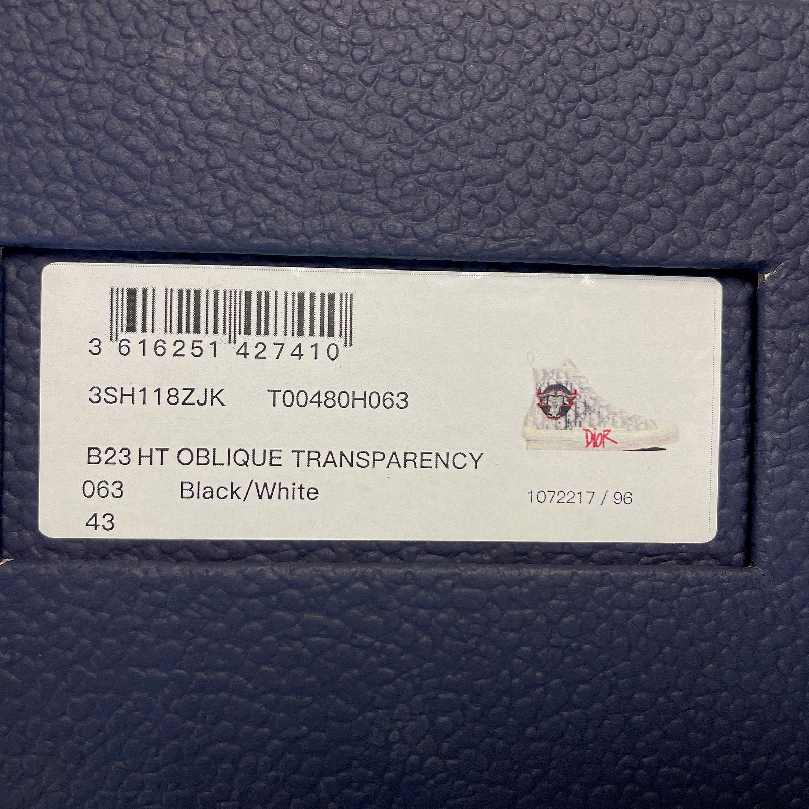 Converse Dupes Dior B23 High Top Sneaker 27