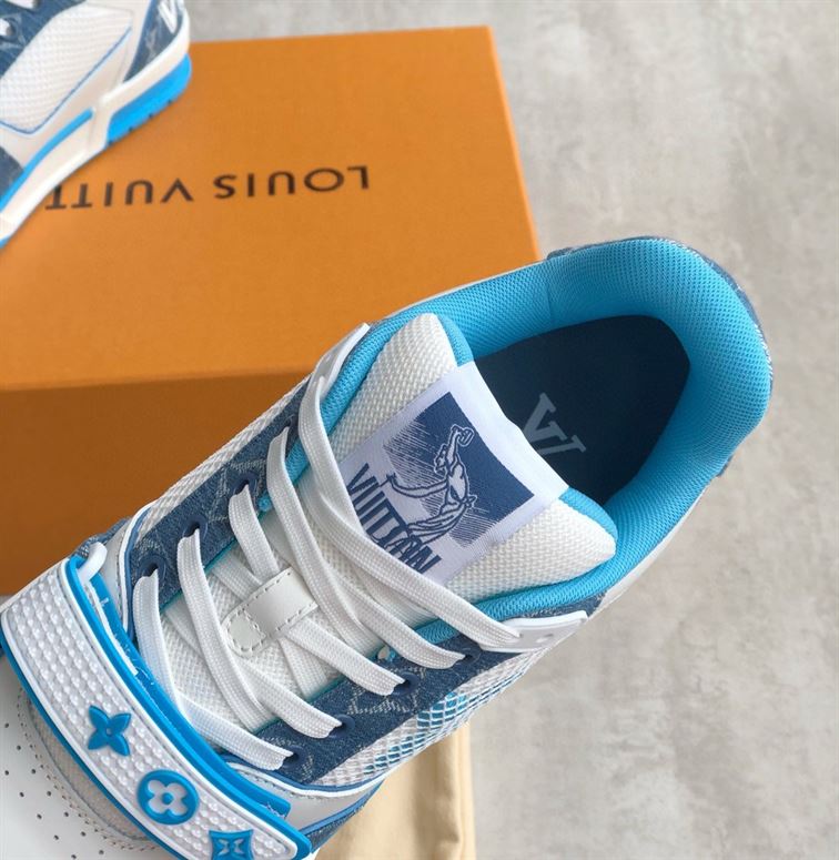 LOUIS VUITTON TRAINER MONOGRAM DENIM   LVS015