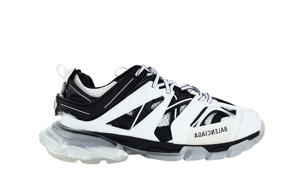 BALENCIAGA TRACK NON-LED SNEAKER LUMINOUS WHITE BLACK