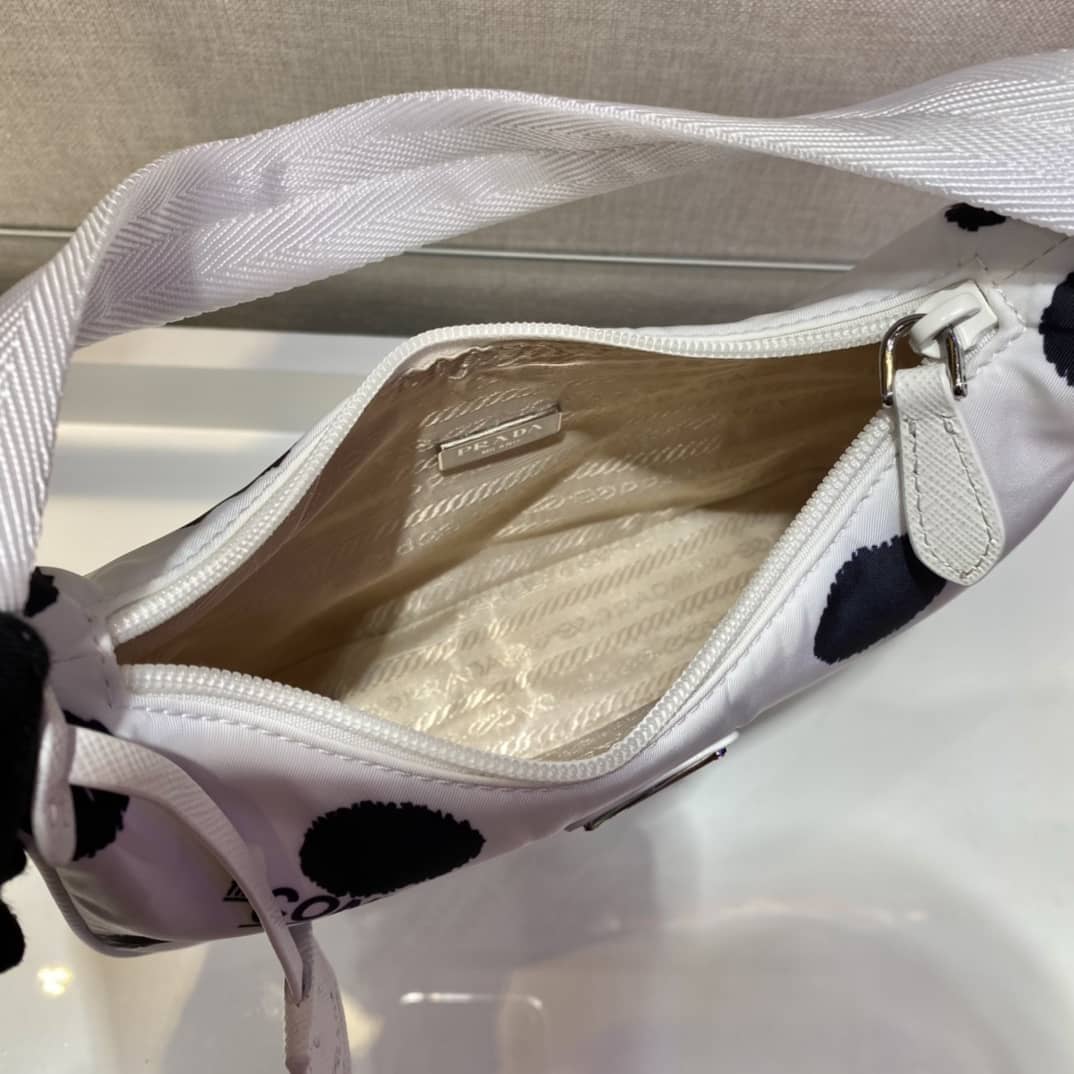 Prada Satin Re-Edition 2000 Crystal Mini Hobo