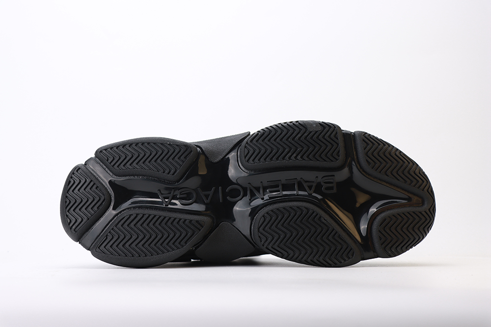 Balenciaga Triple S Sneaker  Black  Leather