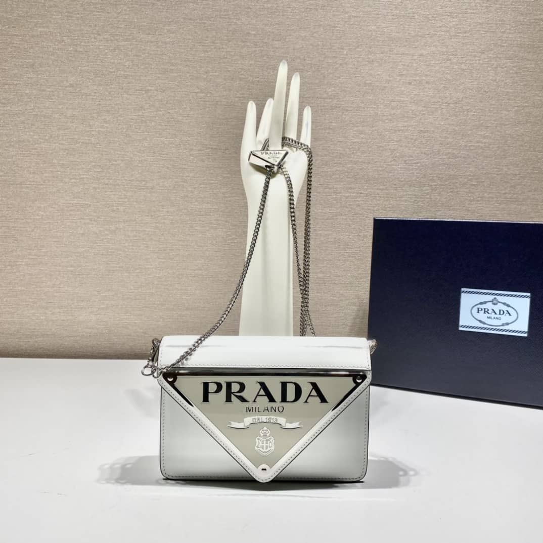 Prada Brushed Leather Replica Shoulder Bag