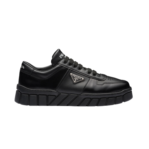 PRADA LEATHER SNEAKERS   PRS018