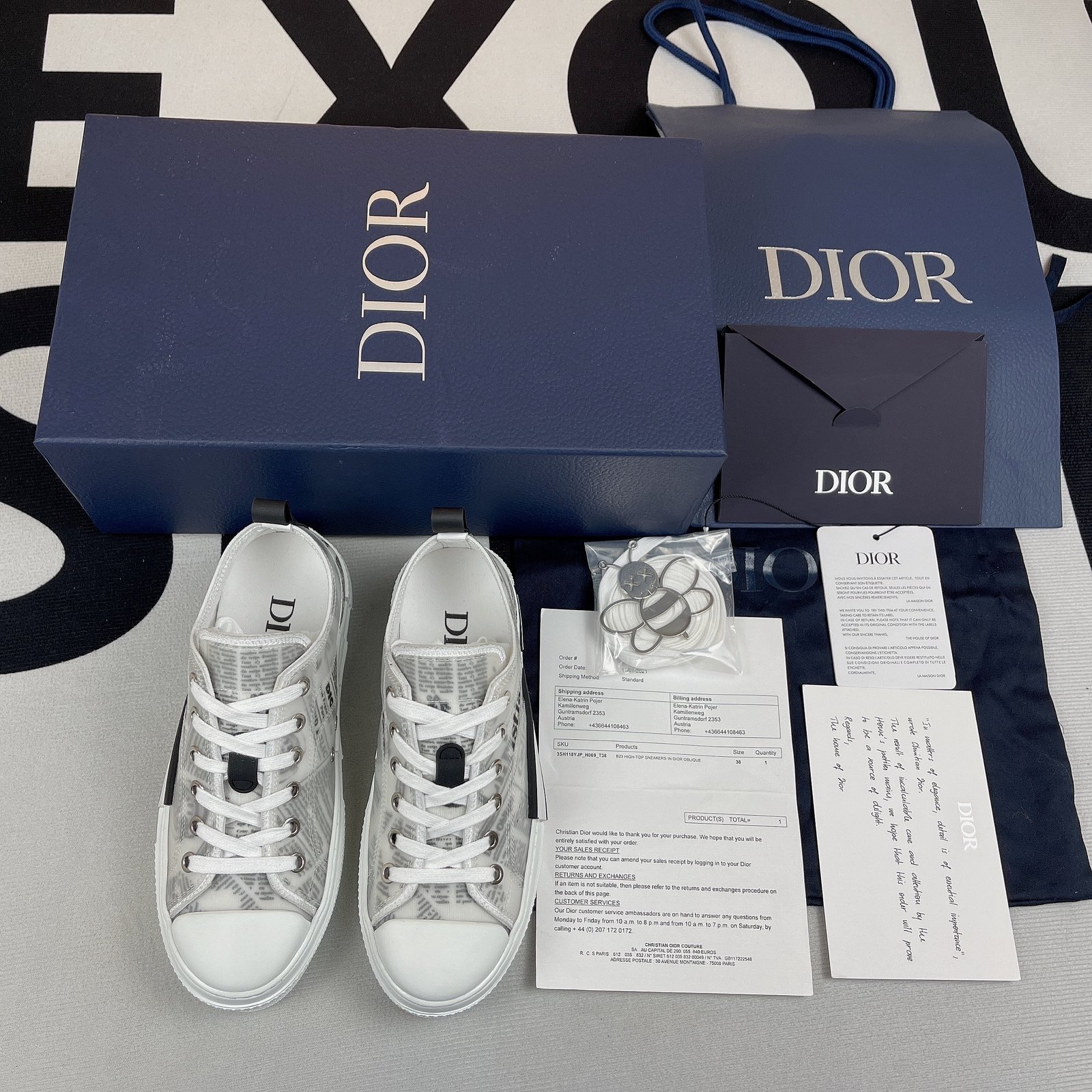 Dior B23 High Top Sneaker 10