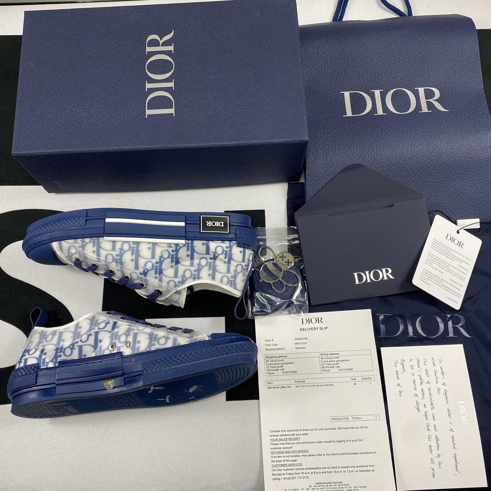 Dior B23 High Top Sneaker 8