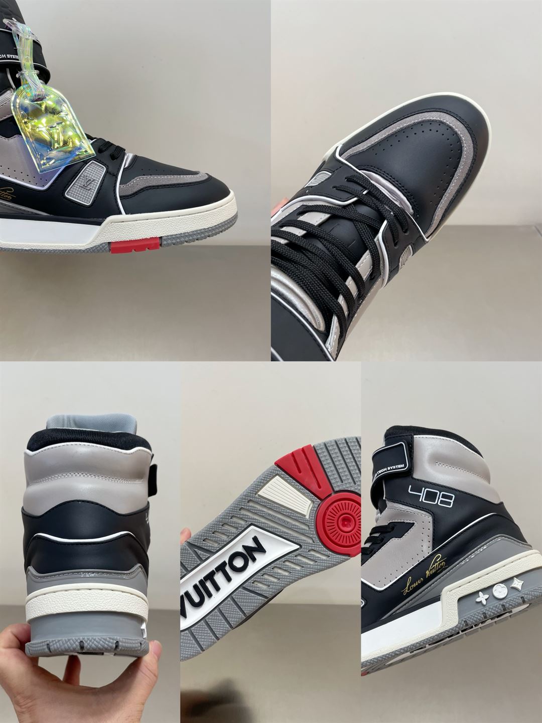 LOUIS VUITTON LV TRAINER SNEAKER BOOT   LVS068