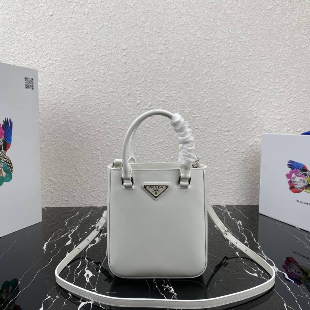 Prada Raffia Tote Dupe Small Brushed Leather Replica Tote