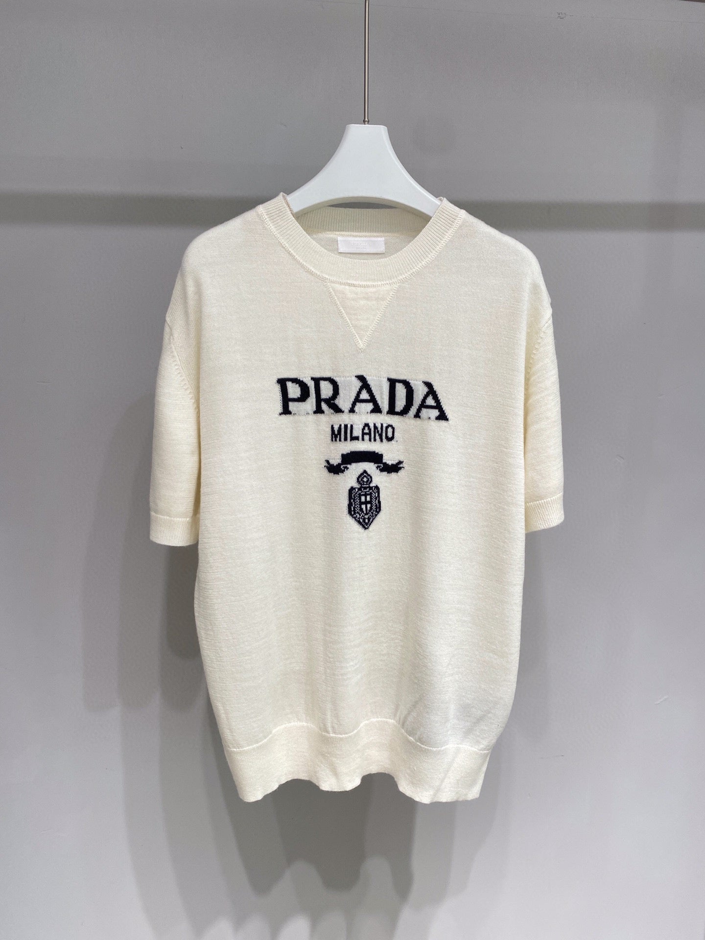 Prada Short Sleeve Sweater