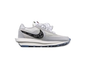 Dior x Sacai x Nk LVD Waffle Daybreak, Swoosh Silver
