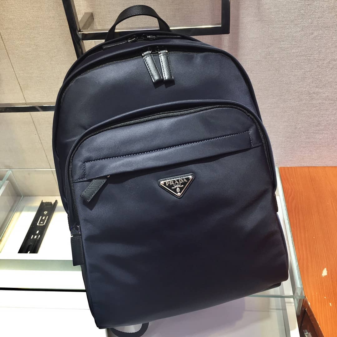 Prada Backpack Dupe Nylon Saffiano Leather