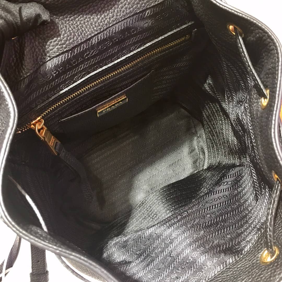 Prada Backpack Dupe Calf Leather Leather