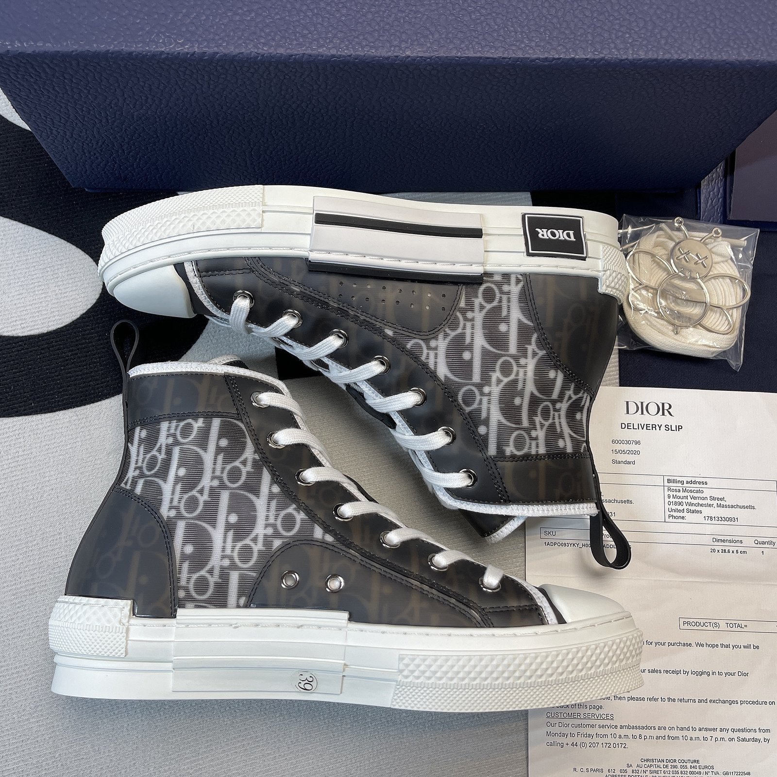 Dior B23 High Top Sneaker 19