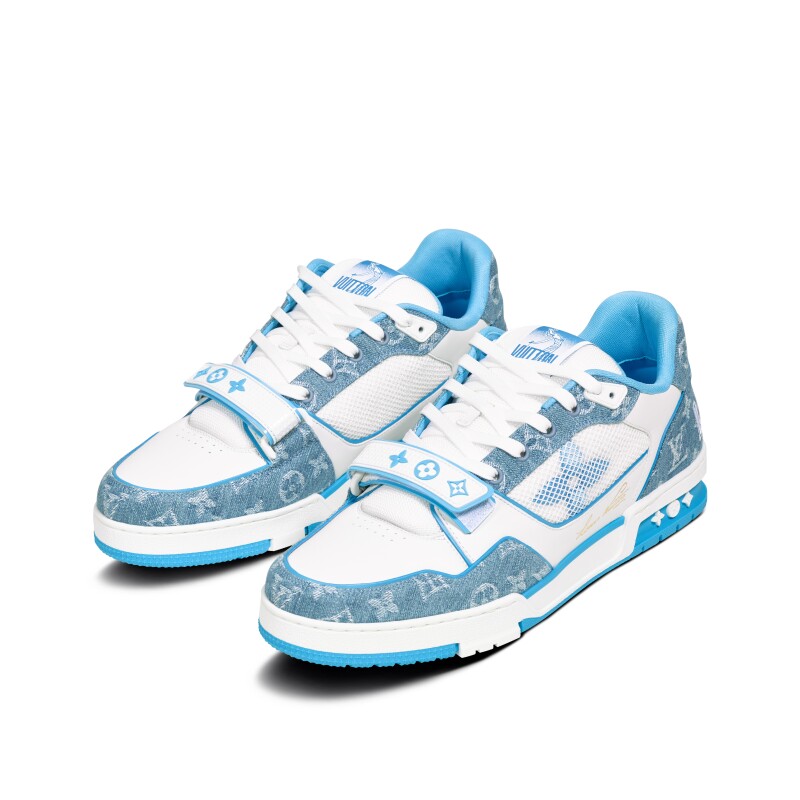 LOUIS VUITTON TRAINER MONOGRAM DENIM   LVS015