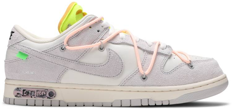 Off-White x Dunk Low  Lot 12 of 50  DJ0950-100