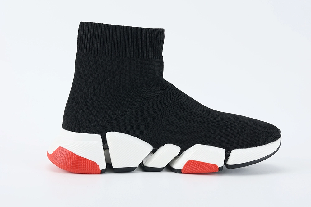 Balenciaga Wmns Speed 2.0 Sneaker  Black Red