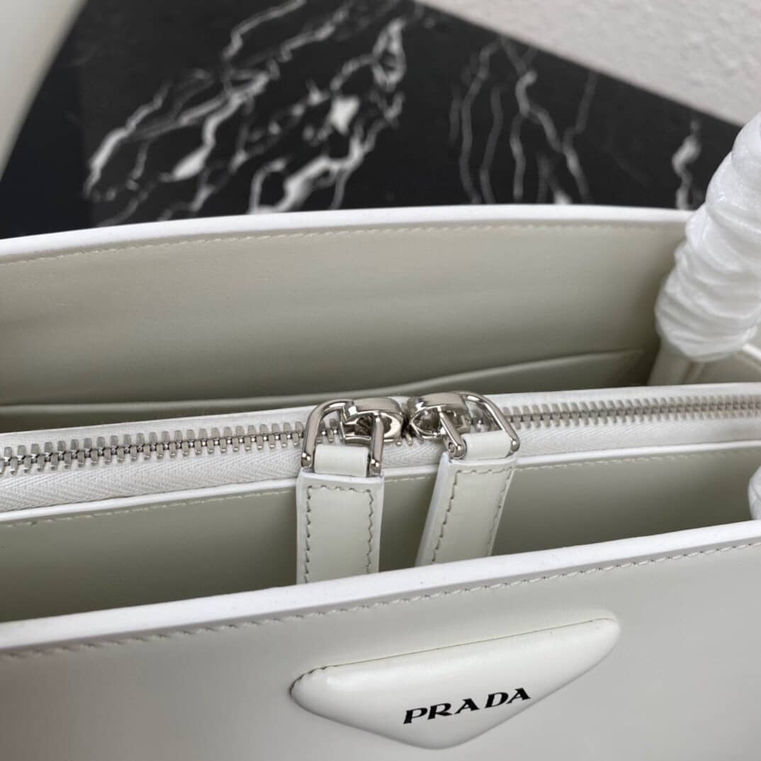 Prada Small Brushed Leather Replica Tote