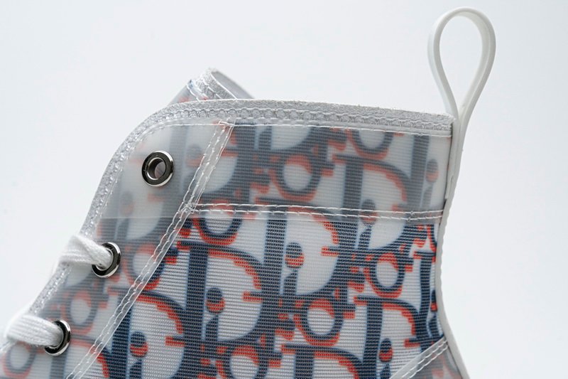 Converse Dupes DIOR B23 High-Top Sneaker Red and Blue