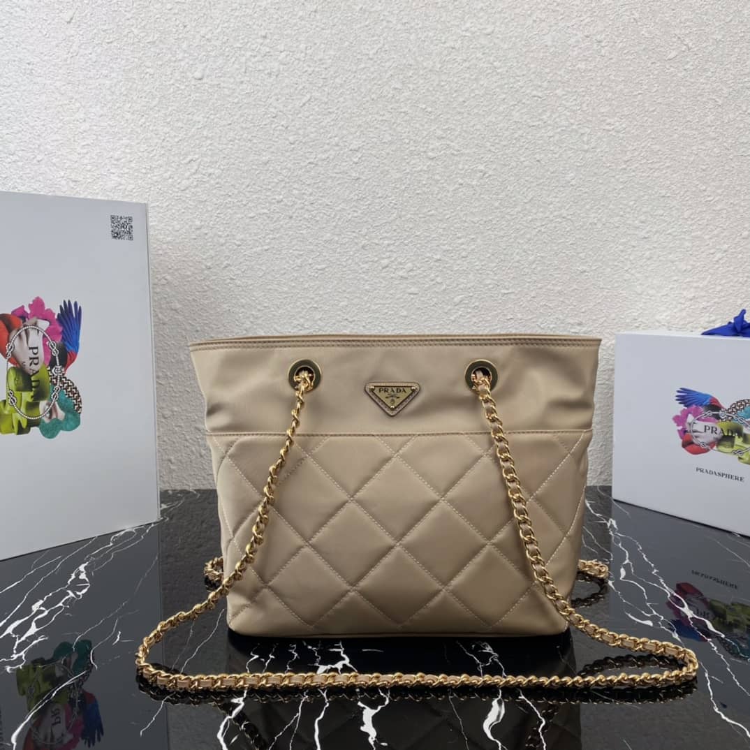 Prada Leather Chain Replica Shoulder Bag