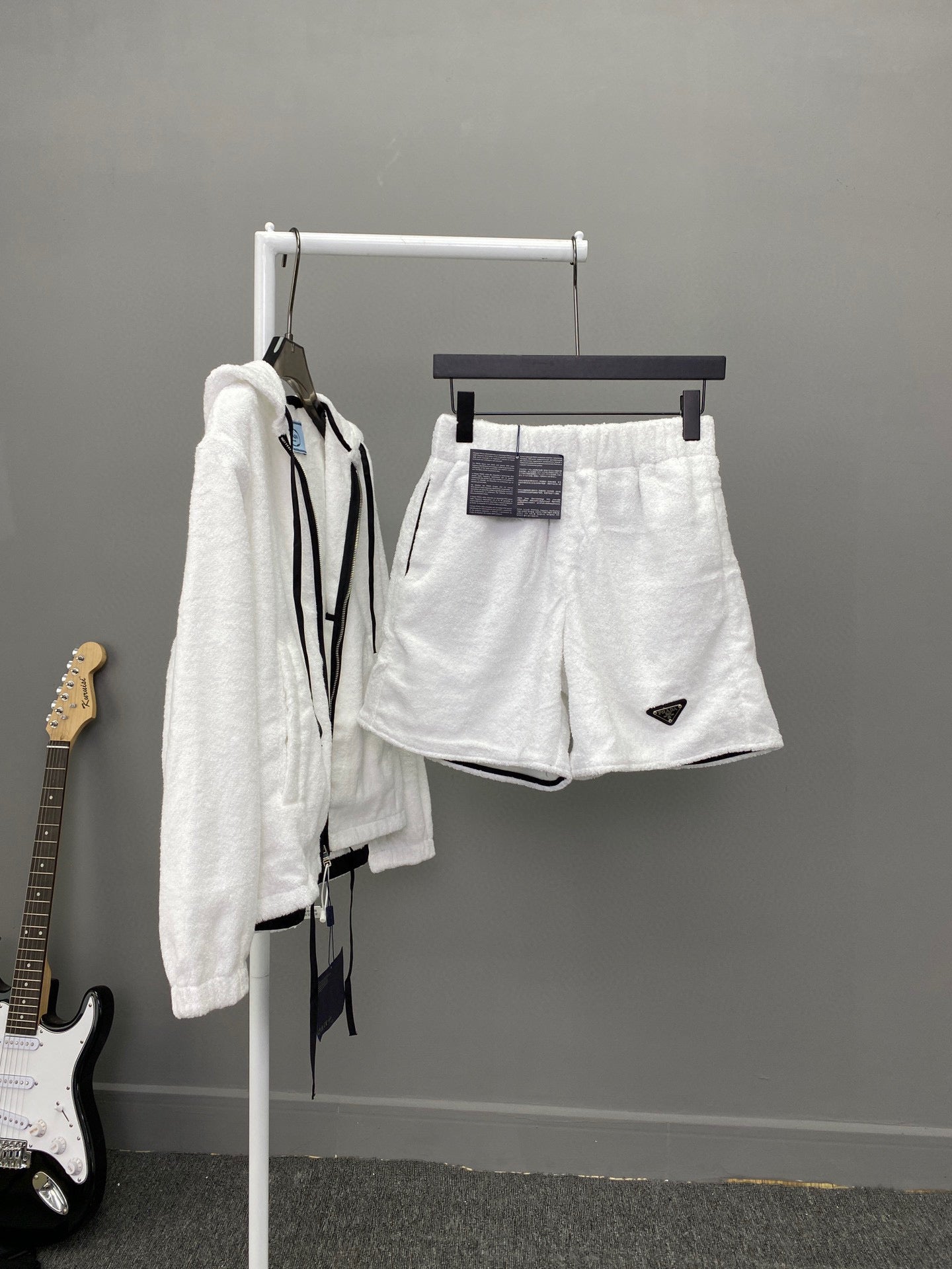 Prada Jacket with Shorts