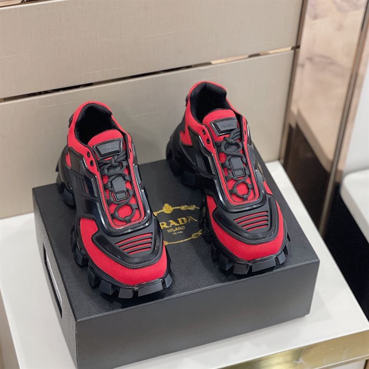 PRADA CLOUDBUST THUNDER TECHNICAL FABRIC SNEAKERS   PRS032