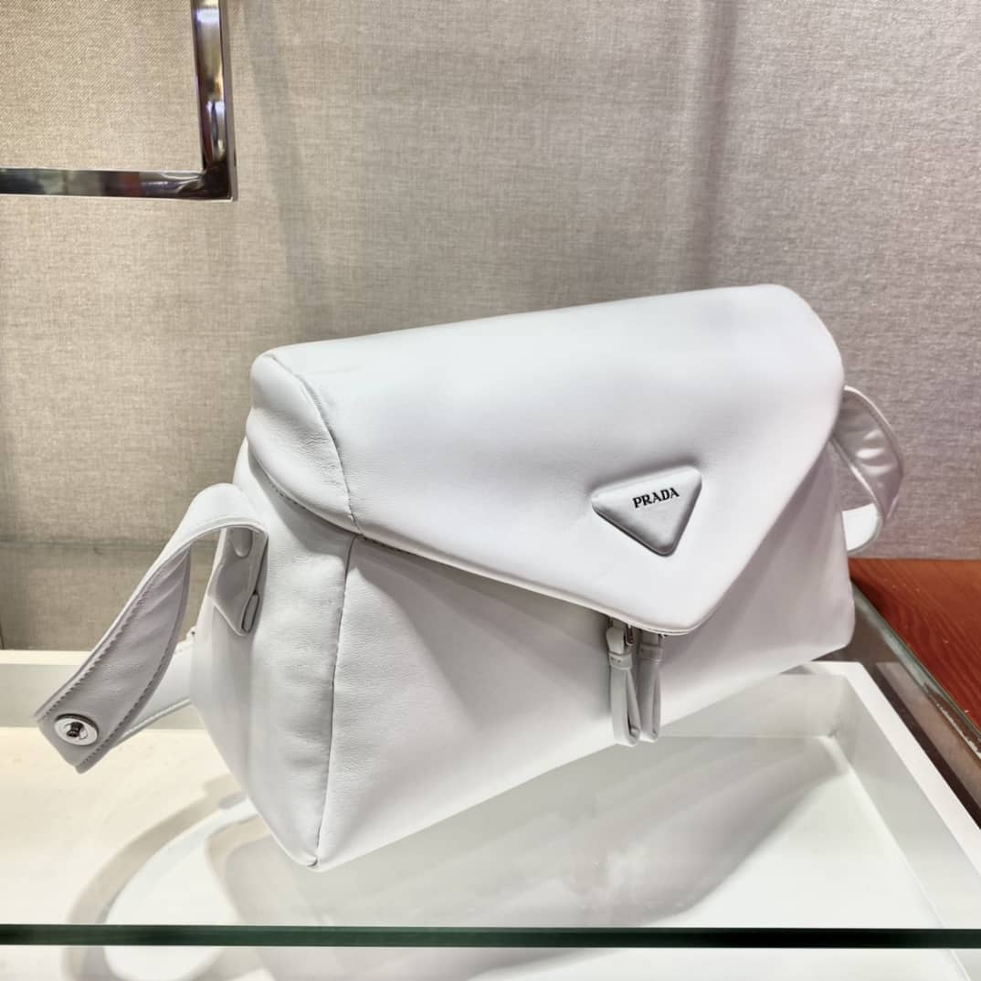 Prada Padded Nappa Leather Signaux Replica Bag