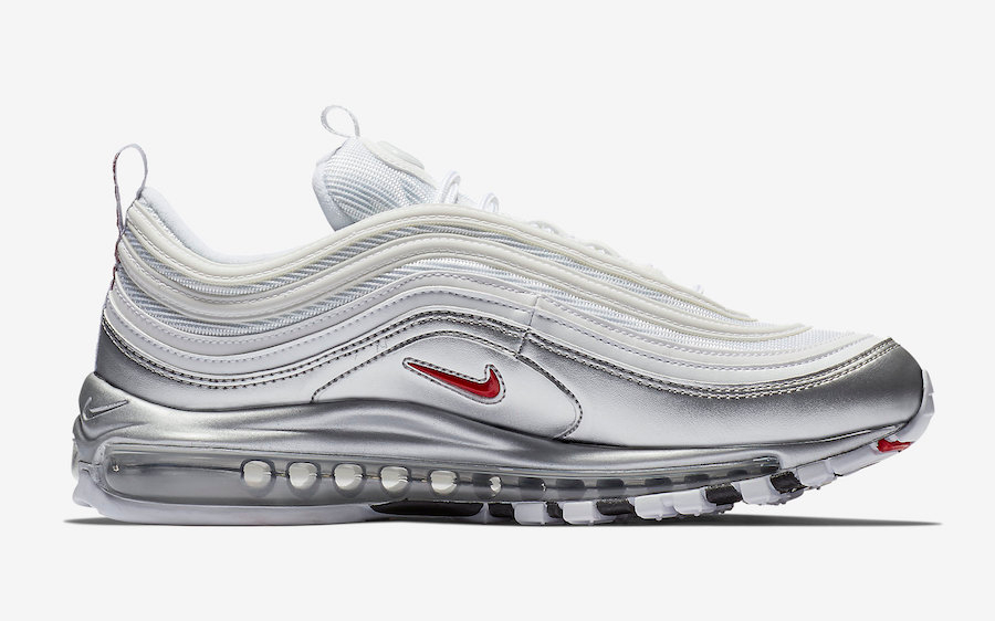 Air Max 97 QS  B-Sides White Silver  AT5458-100
