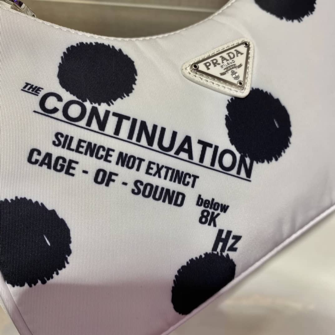 Prada Satin Re-Edition 2000 Crystal Mini Hobo