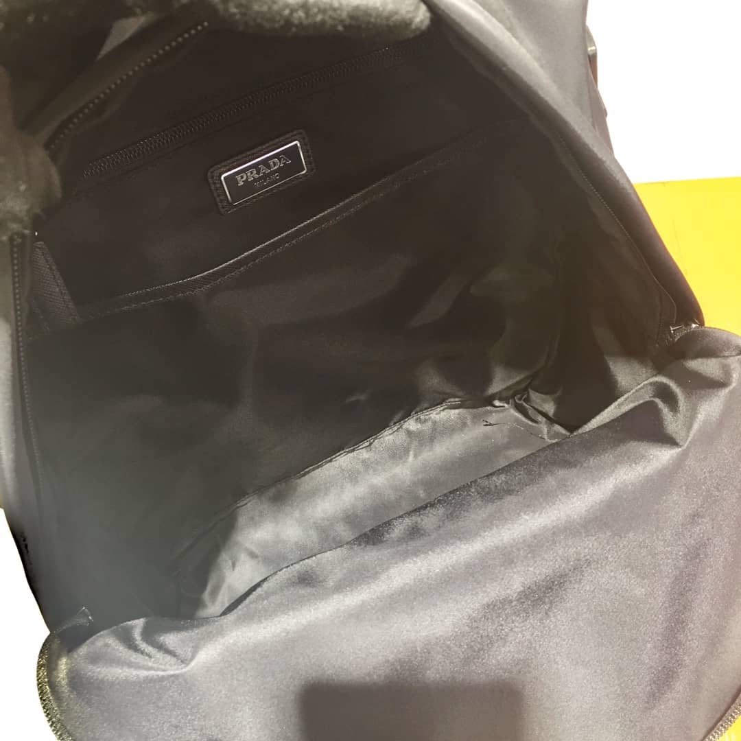Prada Backpack Dupe Tessuto Zainetto Nylon Leather