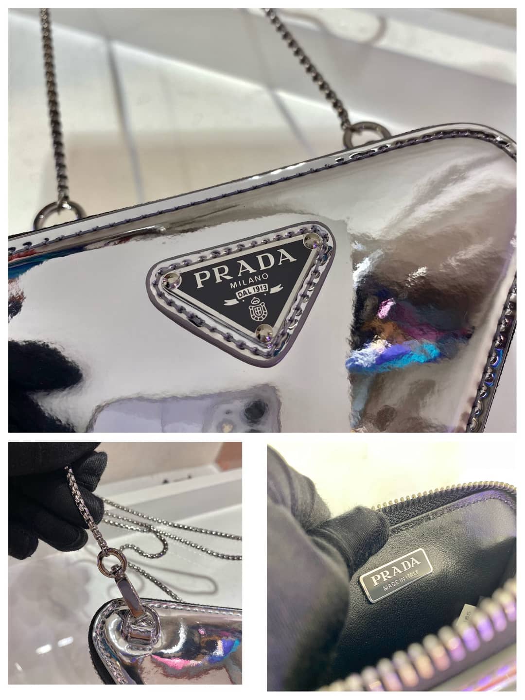 Prada Leather Replica Coin Purse