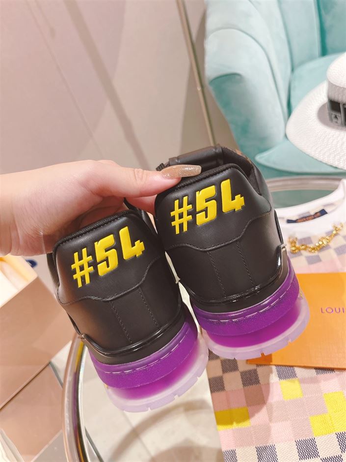 LOUIS VUITTON TRAINER MONOGRAM PURPLE   LVS130