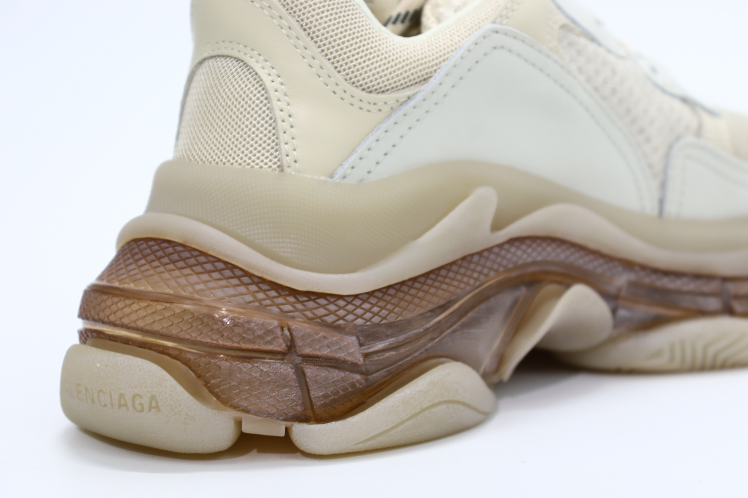 Balenciaga Triple S -Champagne Replica