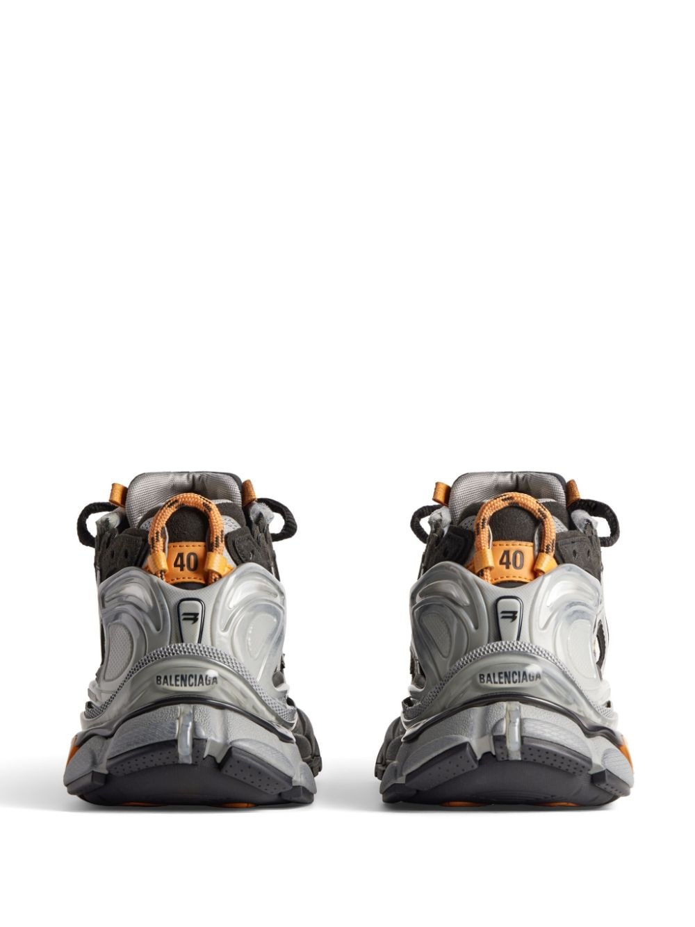 Balenciaga Dupes Runner distressed panelled sneakers - Cola