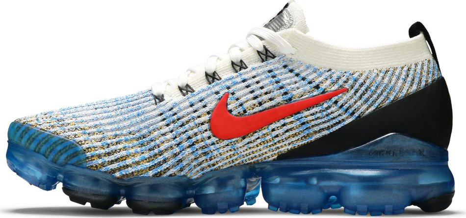 Air VaporMax Flyknit 3  Photo Blue Gold  AJ6900-106
