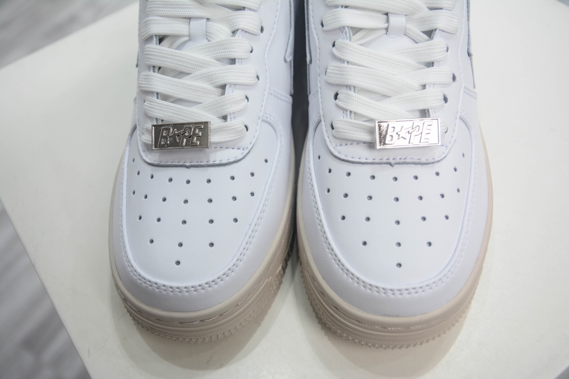 A Bathing Ape Bape Sta Low Cloud White