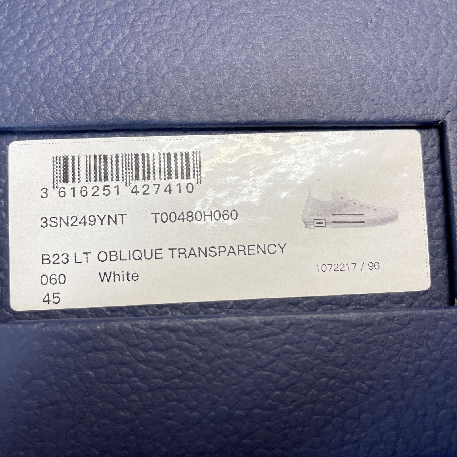 Dior B23 High Top Sneaker 9