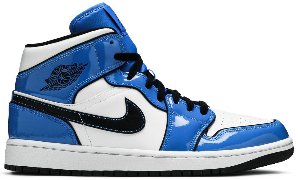Air Jordan 1 Mid SE  Signal Blue  DD6834-402