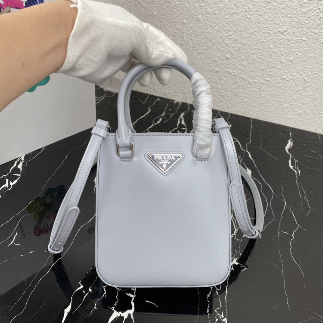 Prada Raffia Tote Dupe Small Brushed Leather Replica Tote