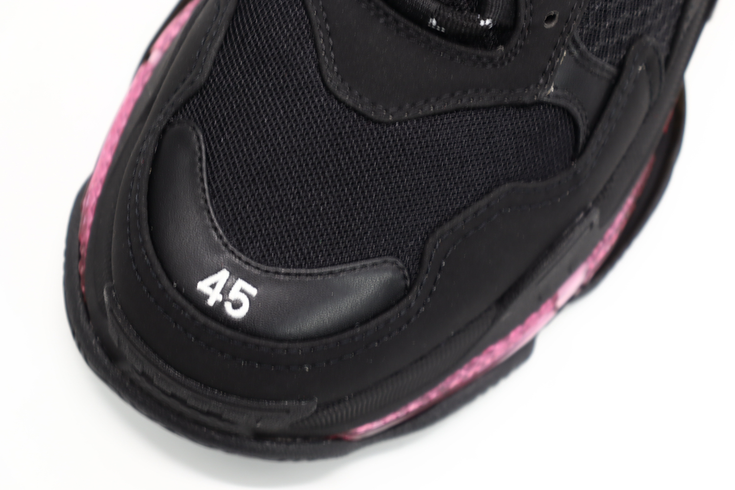 Balenciaga Triple S   Black purple Replica