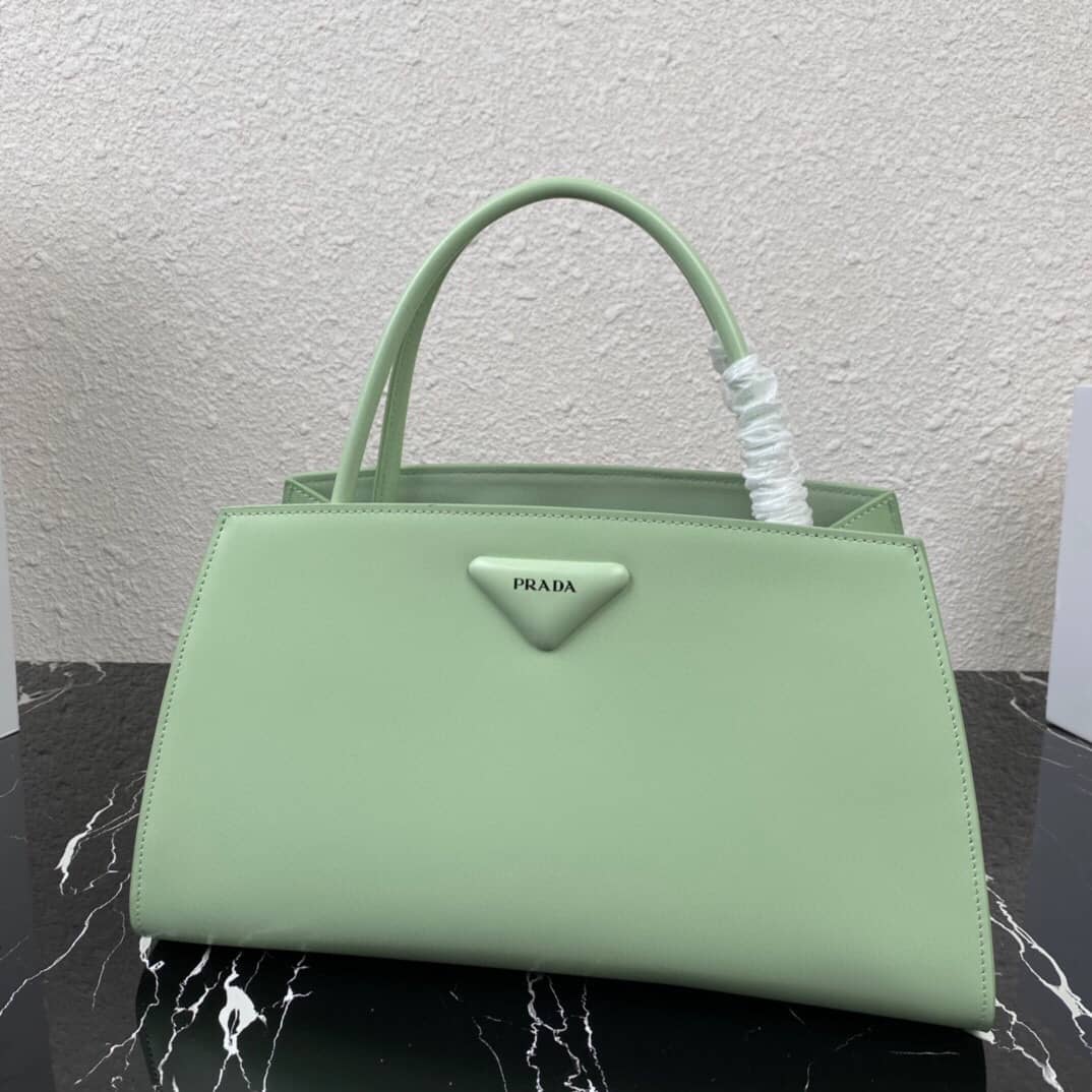 Prada Small Brushed Leather Replica Tote
